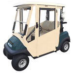 DoorWorks 2 Passenger Hinged Door Enclosure Cover for Golf Carts - Durable Canvas SDA Ace