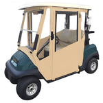 DoorWorks 2 Passenger Hinged Door Enclosure Cover for Golf Carts - Durable Canvas SDA Ace
