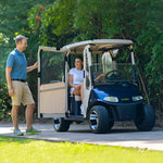 DoorWorks (Marine Grade Vinyl) Hinged Door Cover Enclosures for Golf Carts Ace