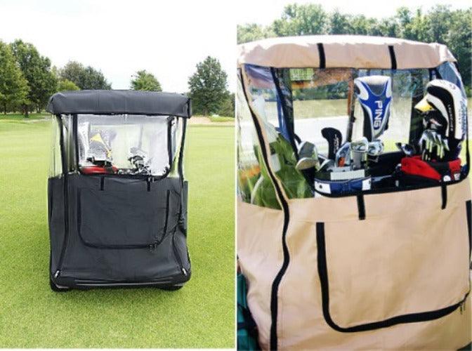Universal - Premium 4-Sided "Over the Top" Portable Cover for Golf Carts Champion