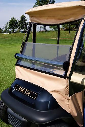 Universal - Premium 4-Sided "Over the Top" Portable Cover for Golf Carts Champion