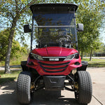 Arch EV A4 4-Seater Red Golf Cart Grill