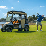 DoorWorks (Sunbrella Canvas) Track-Style Enclosure Cover for Golf Carts - Ace Golf Cart: Best Golf Cart Covers for Sale