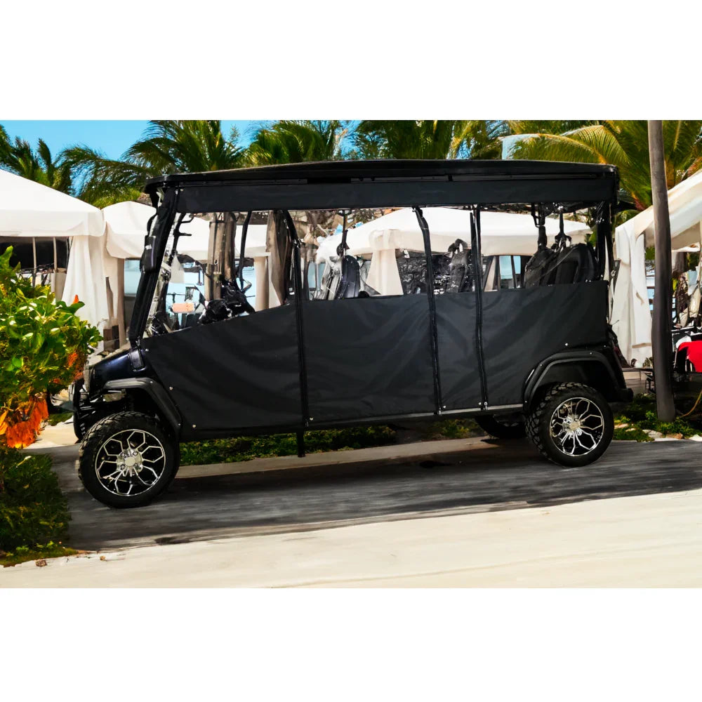 6-Passenger Sunbrella Track-Style Cover Enclosure for Golf Carts - Ace Golf Cart: Best Golf Cart Covers for Sale