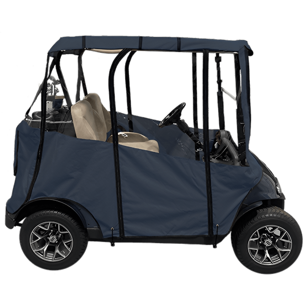 Universal - Premium 4-Sided "Over the Top" Portable Cover for Golf Carts Champion