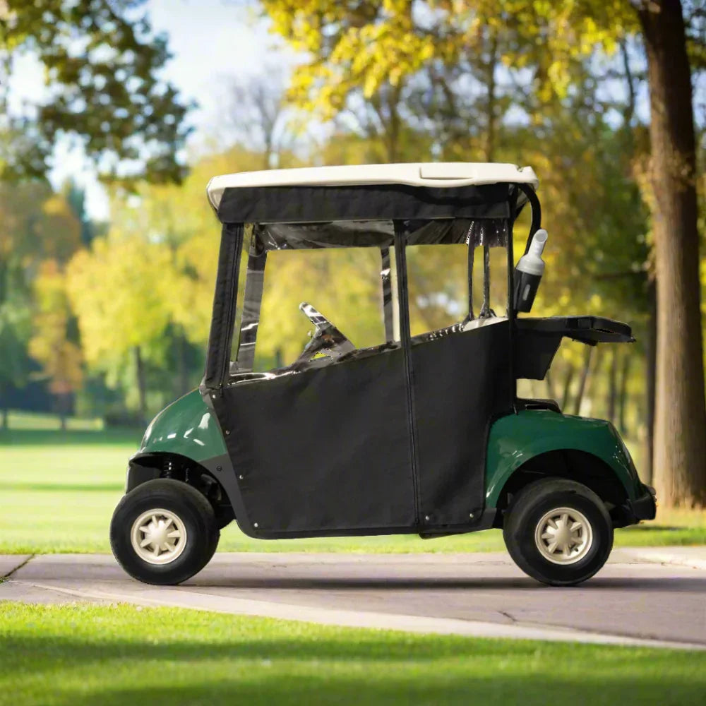 DoorWorks (Sunbrella Canvas) Track-Style Enclosure Cover for Golf Carts - Ace Golf Cart: Best Golf Cart Covers for Sale