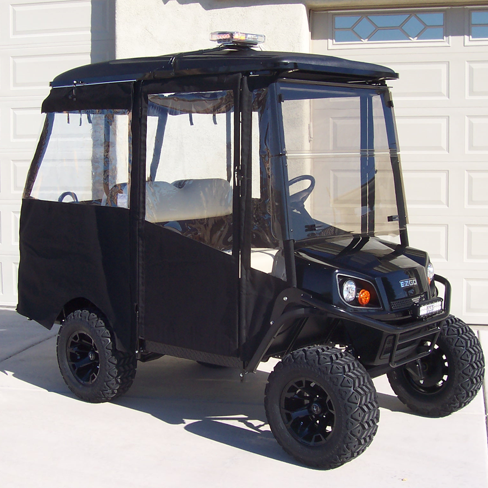DoorWorks 4-Passenger Extended Hinged Enclosure / Cover for Golf Carts