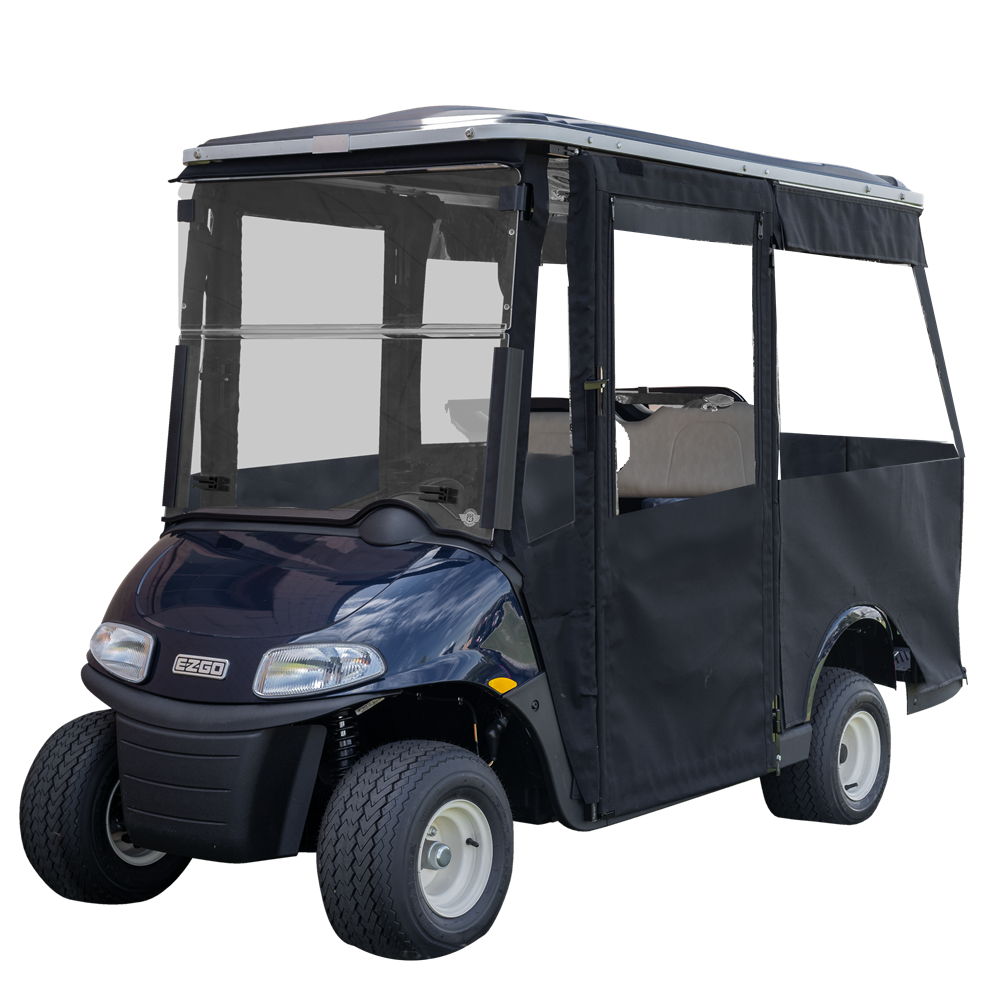 DoorWorks 4-Passenger Extended Hinged Enclosure / Cover for Golf Carts