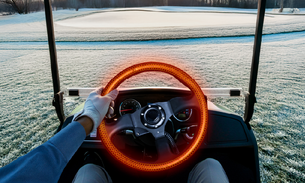 Why This Heated Steering Wheel Sets a New Standard for Golf Cart Comfort