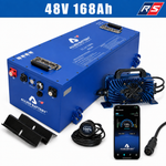 Allied 48V Lithium Golf Cart Battery 105Ah and 168Ah Easy Conversion Kit (Includes Charger) Ace Golf Cart Covers