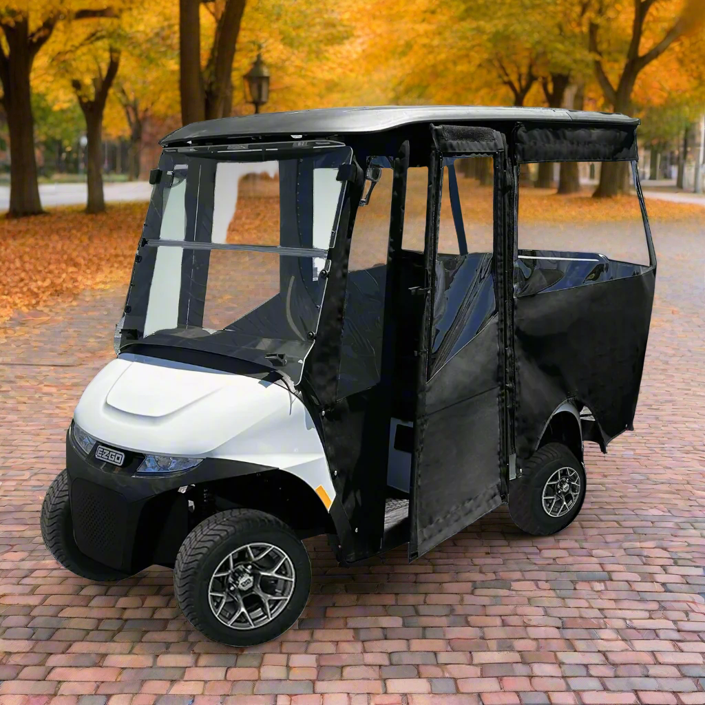 DoorWorks 4-Passenger Extended Hinged Enclosure / Cover for Golf Carts