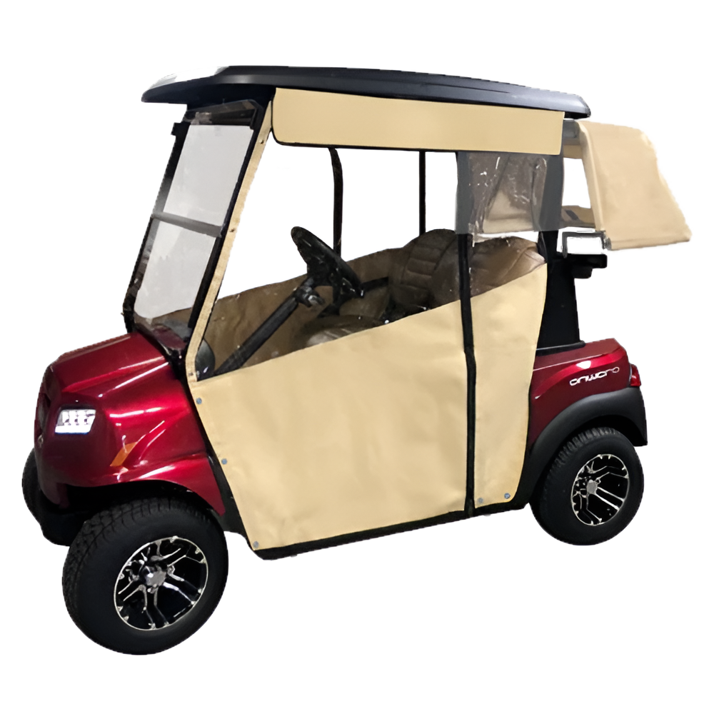 DoorWorks (Marine Grade Vinyl) Track-Style Golf Cart Cover Enclosures