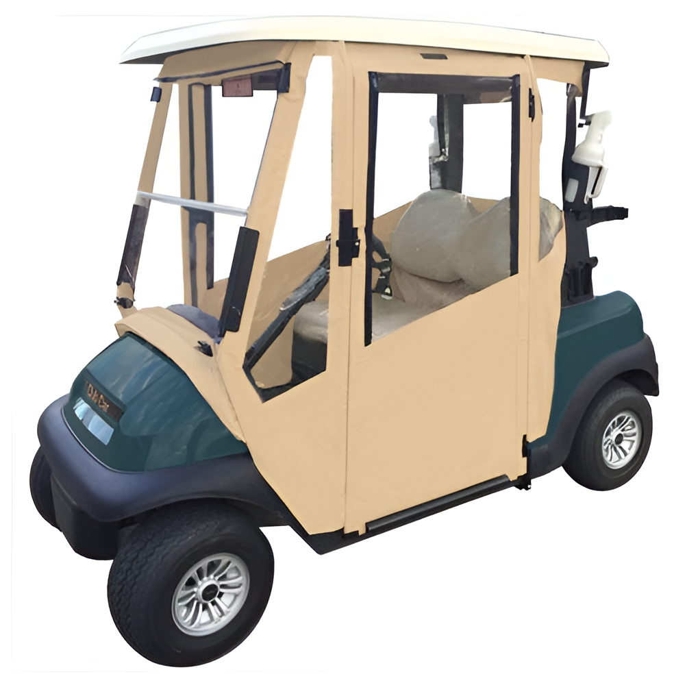 DoorWorks (Marine Grade Vinyl) Hinged Door Cover Enclosures for Golf Carts