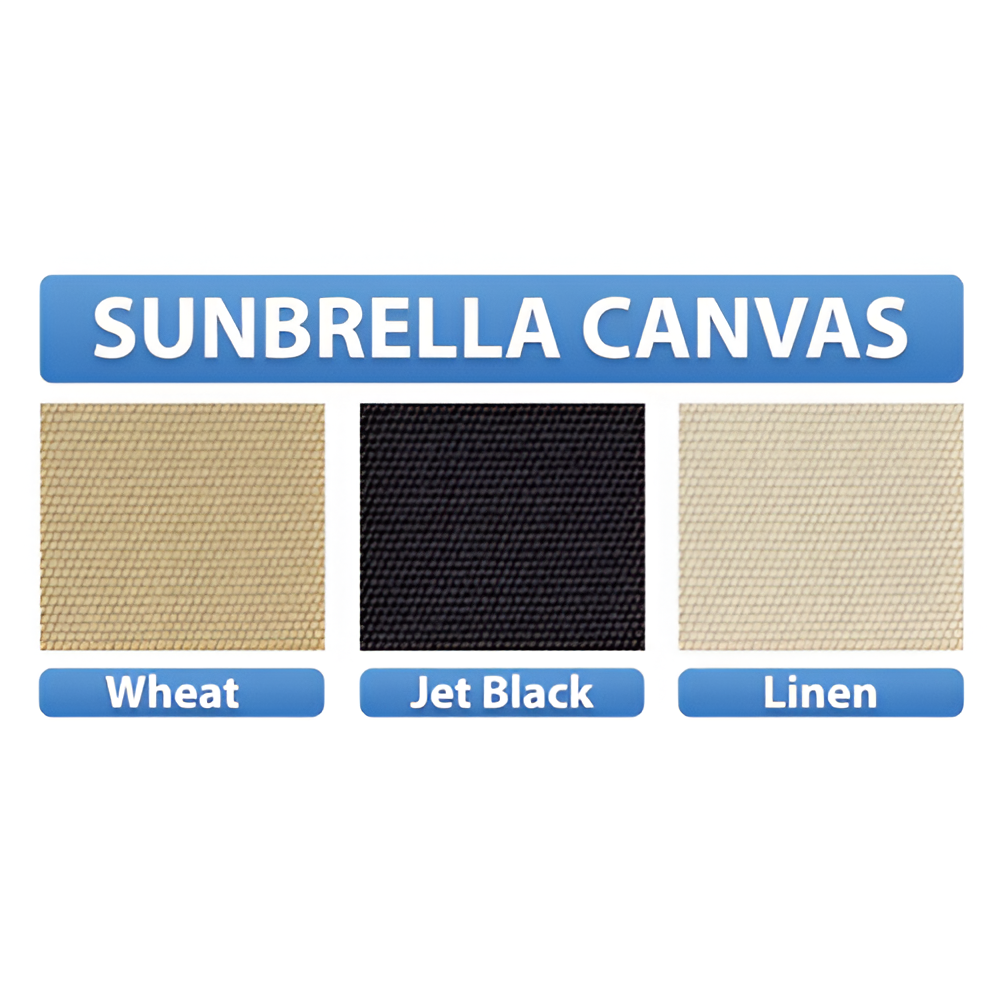 DoorWorks (Sunbrella Canvas) Track-Style Enclosure Cover for Golf Carts