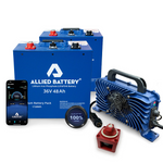 Allied Lithium Batteries for Golf Carts 36V Easy Conversion Kit (Includes Charger) Allied Batteries