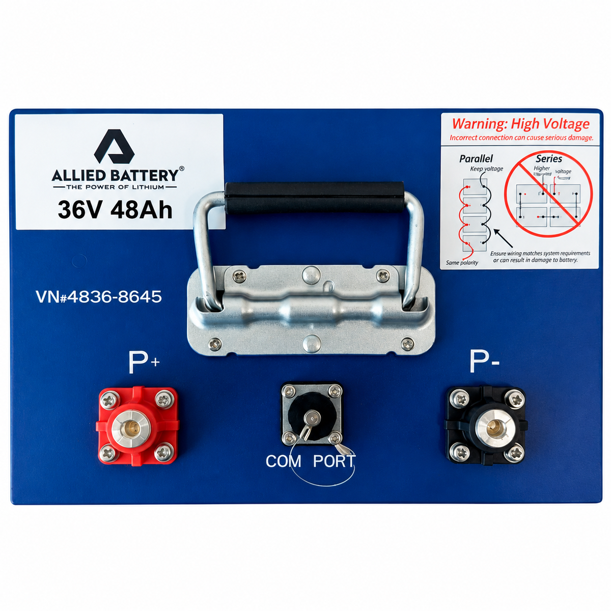 Allied Lithium Batteries for Golf Carts 36V Easy Conversion Kit (Includes Charger) Allied Batteries