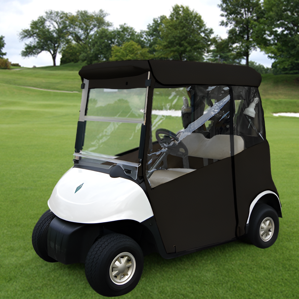 DoorWorks 3-Sided Fitted "Over-The-Top" Cover for Golf Carts Ace