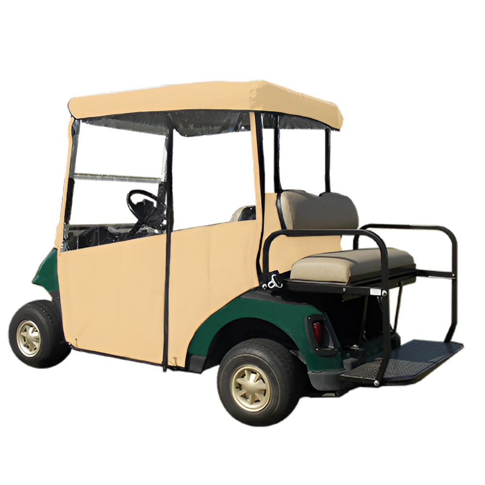 DoorWorks 3-Sided Fitted "Over-The-Top" Golf Cart Cover