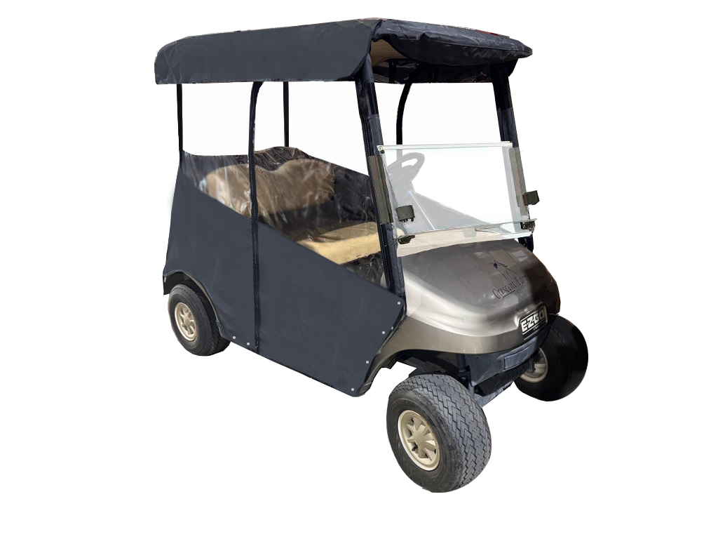 DoorWorks 3-Sided Fitted "Over-The-Top" Cover for Golf Carts Ace