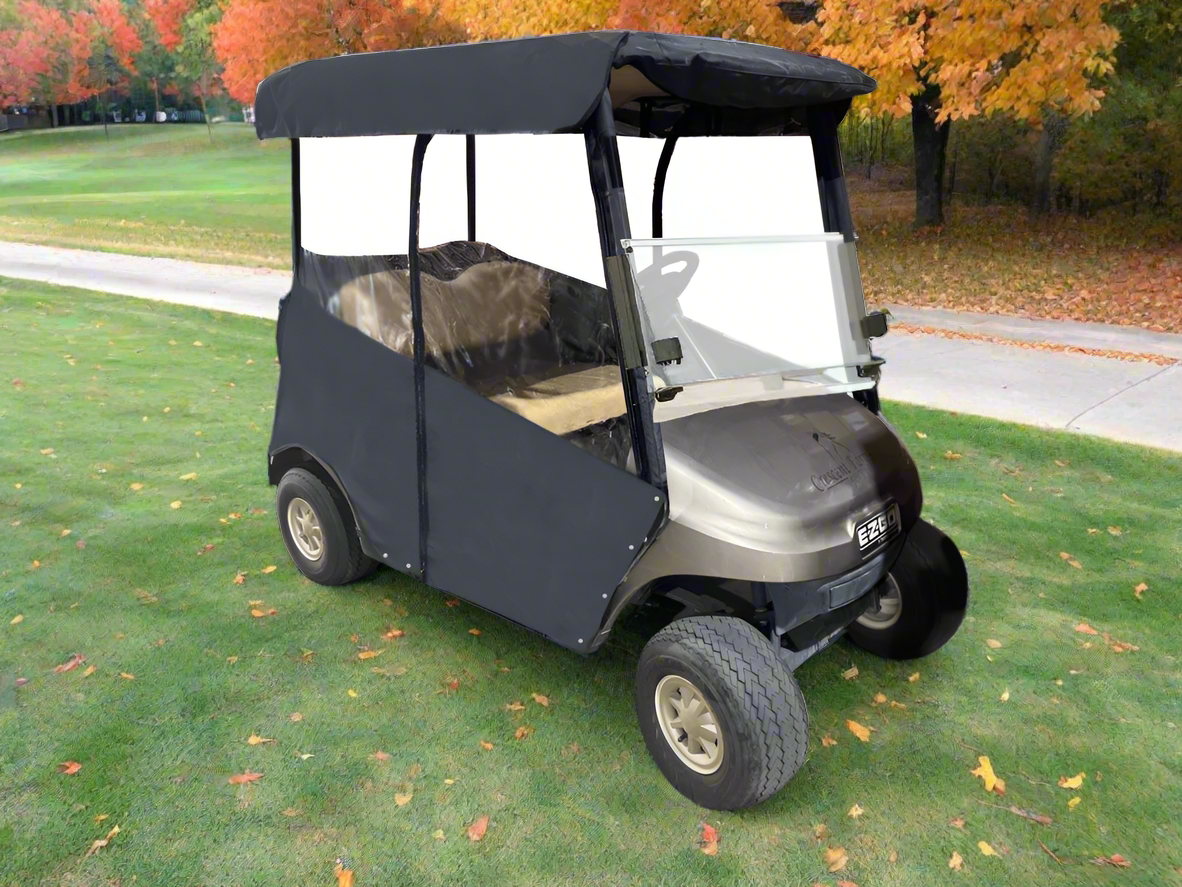 DoorWorks 3-Sided Fitted "Over-The-Top" Cover for Golf Carts Ace