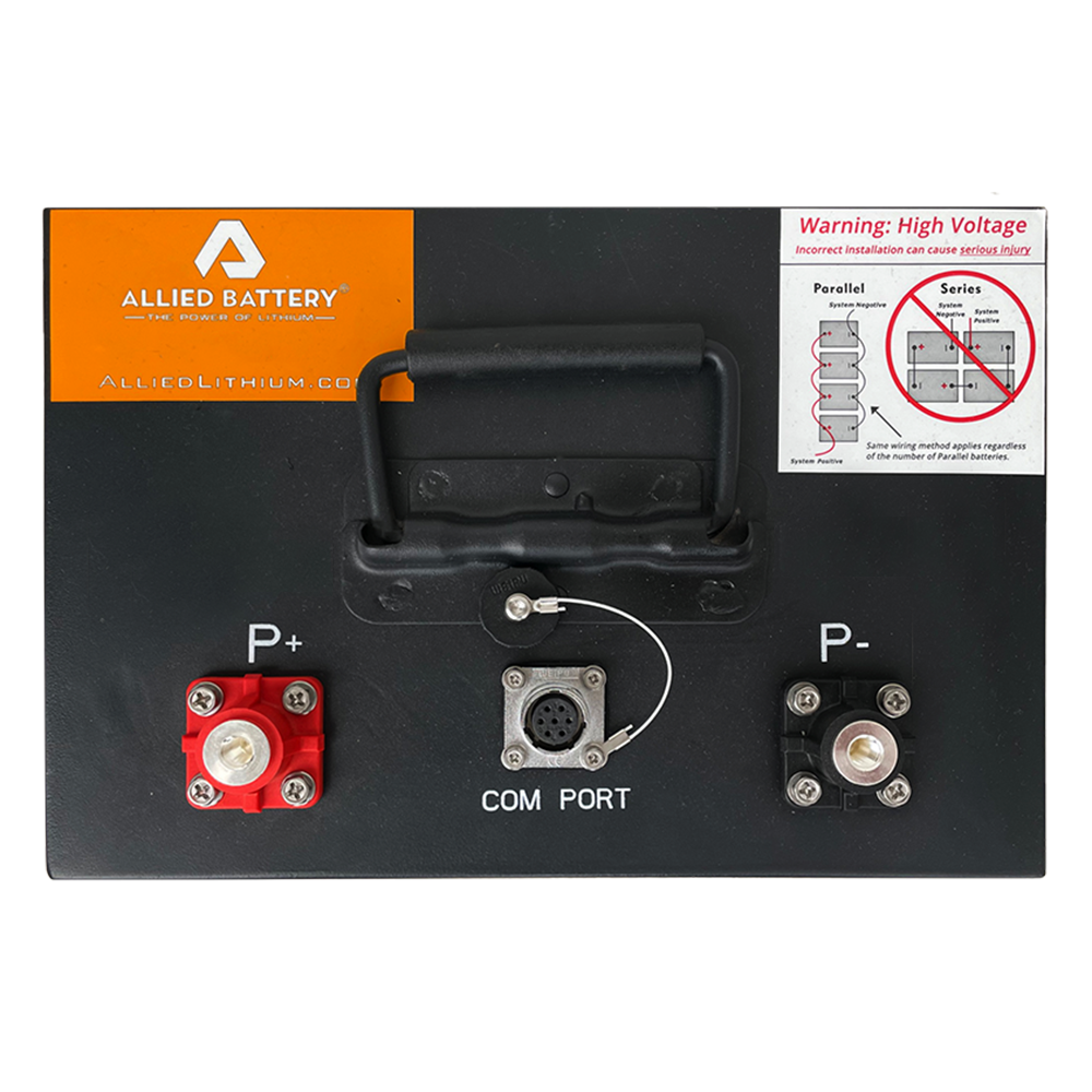 Allied 48V "Drop-In" Lithium Golf Cart Battery Easy Conversion Kit (Charger Included) Allied Batteries