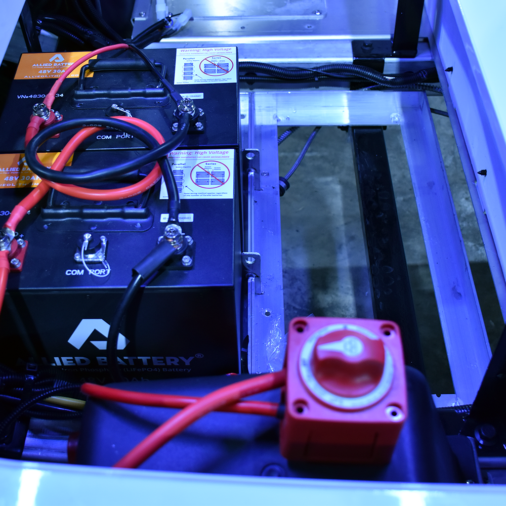 Allied 48V "Drop-In" Lithium Golf Cart Battery Easy Conversion Kit (Charger Included) Allied Batteries