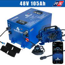 Allied RS 48V 105AH Commercial Golf Cart Lithium LiFePO4 Battery Easy Conversion Kit (Charger Included) Allied Batteries