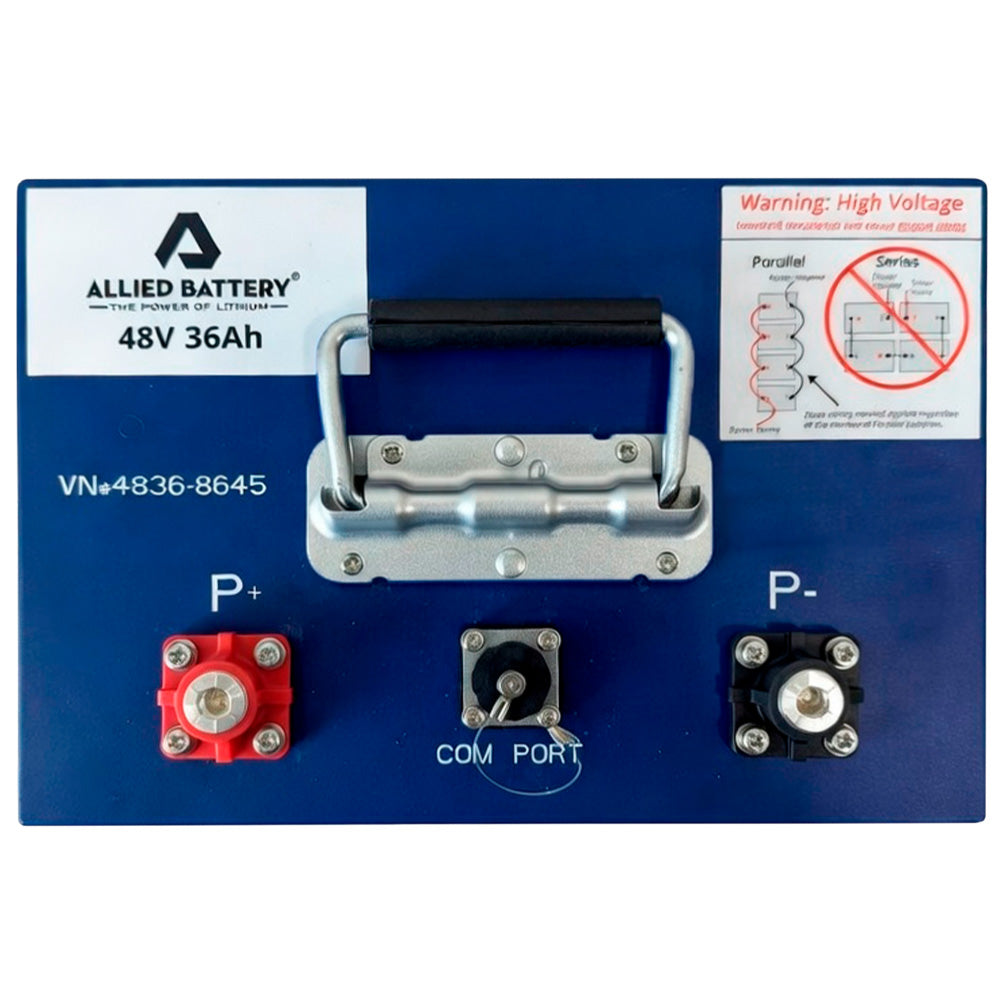 Allied 48V "Drop-In" Lithium Golf Cart Battery Easy Conversion Kit (Charger Included) Allied Batteries
