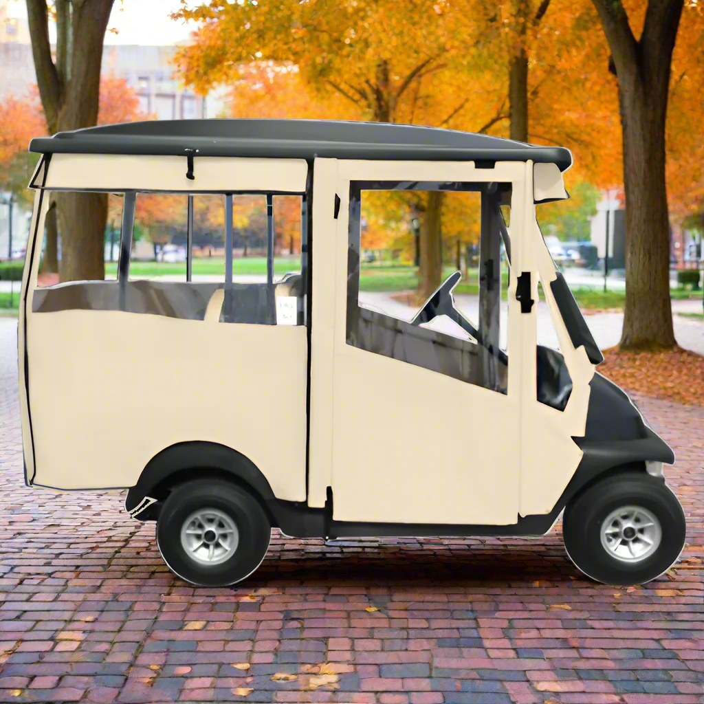 DoorWorks 4-Passenger Extended Hinged Enclosure / Cover for Golf Carts