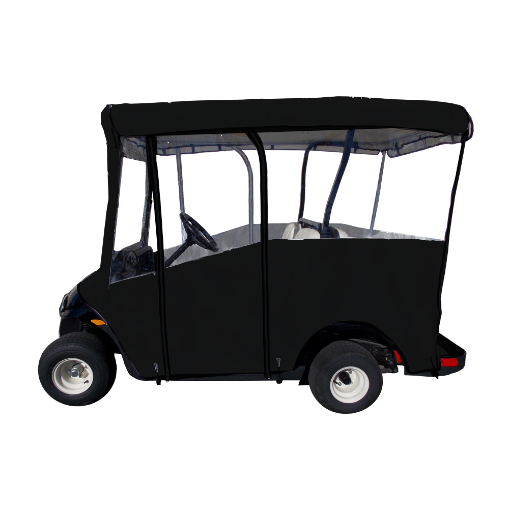 4-Passenger "Over the Top" Extended 80" Roof Portable Cover Enclosure for Golf Carts Champion