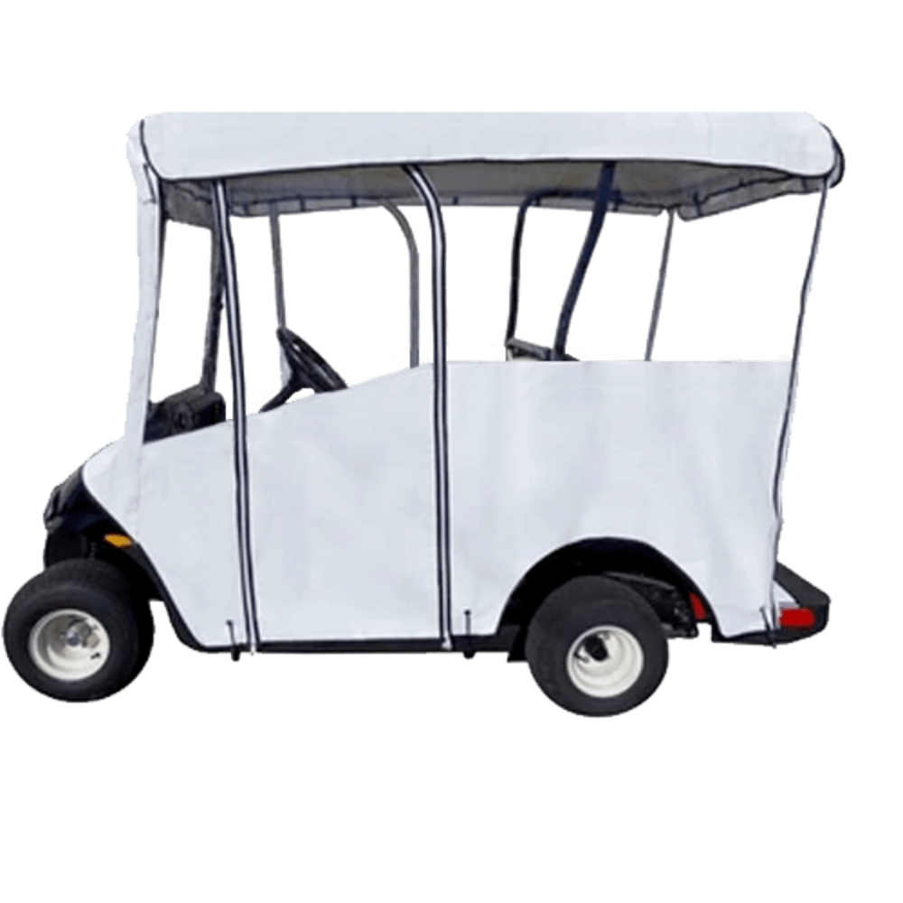 4-Passenger "Over the Top" Extended 80" Roof Portable Golf Cart Cover Enclosure