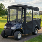 DoorWorks 4 Passenger Extended Roof Hinged Door Enclosure Cover for Golf Carts - Durable Canvas SDA Ace