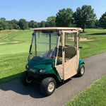 DoorWorks 2 Passenger Hinged Door Enclosure Cover for Golf Carts - Durable Canvas SDA Ace