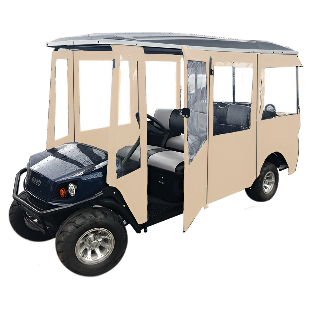 DoorWorks 6-Passenger Hinged Door Enclosure / Cover for Golf Carts