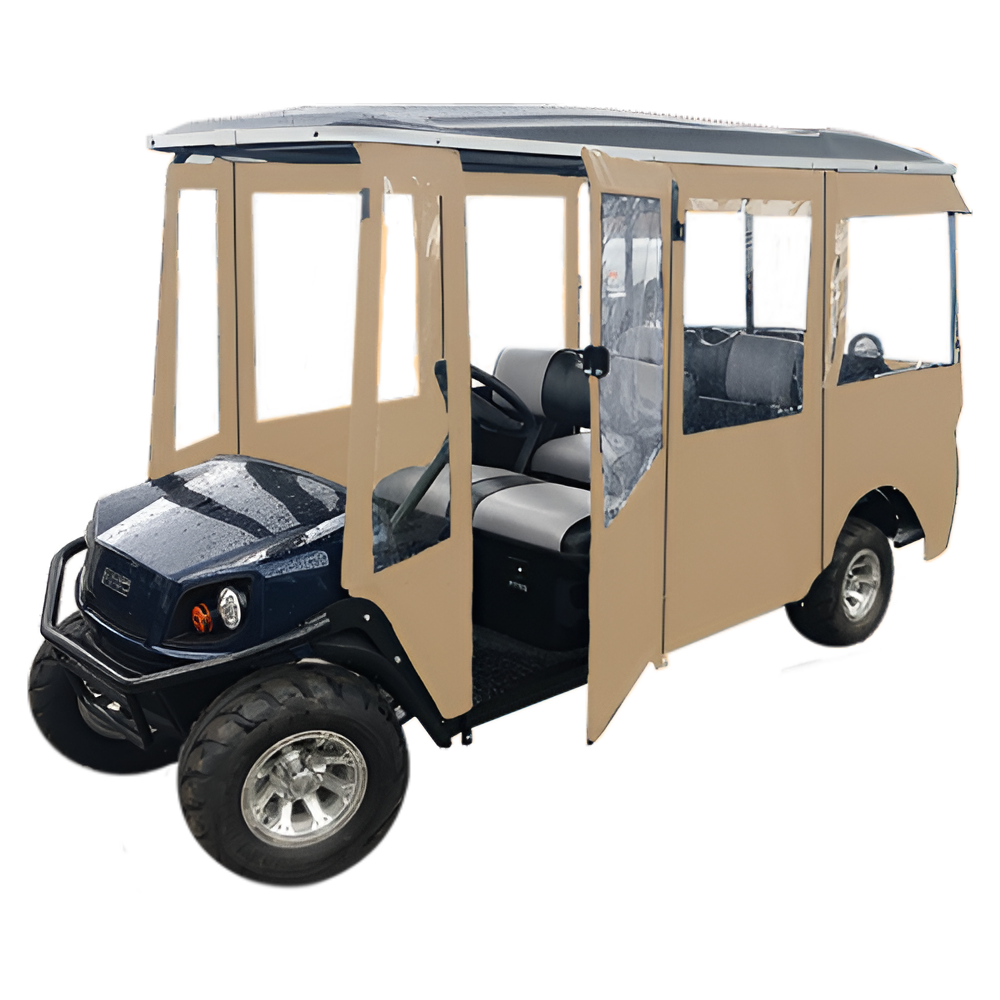 DoorWorks 6-Passenger Hinged Door Enclosure / Cover for Golf Carts
