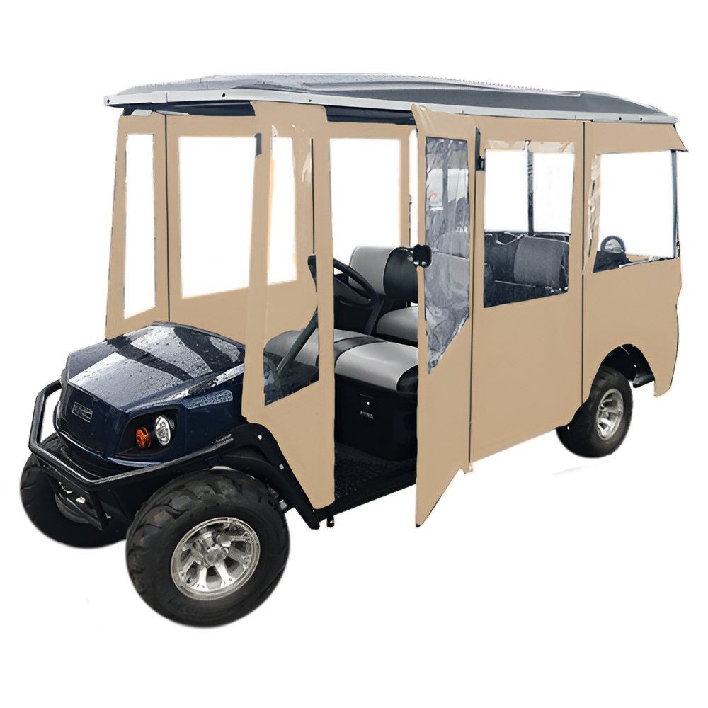 DoorWorks 6-Passenger Hinged Door Enclosure / Cover for Golf Carts