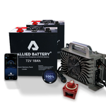 Allied Lithium Batteries for Golf Carts 72V Easy Conversion Kit (Includes Charger) Allied Batteries