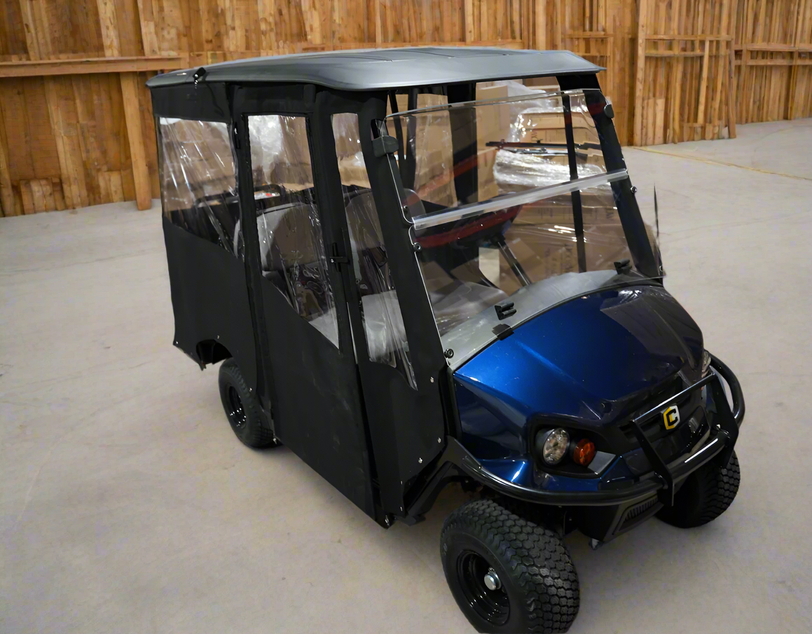 DoorWorks 4-Passenger Extended Hinged Enclosure / Cover for Golf Carts