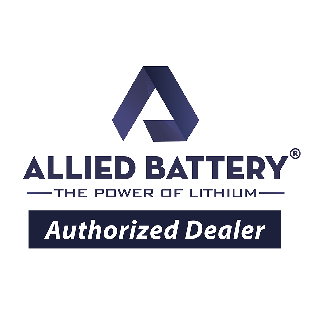 Allied 48V 105AH Commercial Golf Cart Lithium LiFePO4 Battery Easy Conversion Kit (Charger Included)