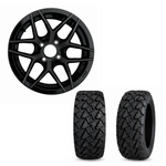 RENO 14" Wheel and 23" Tire Set - APEX RENO Powered