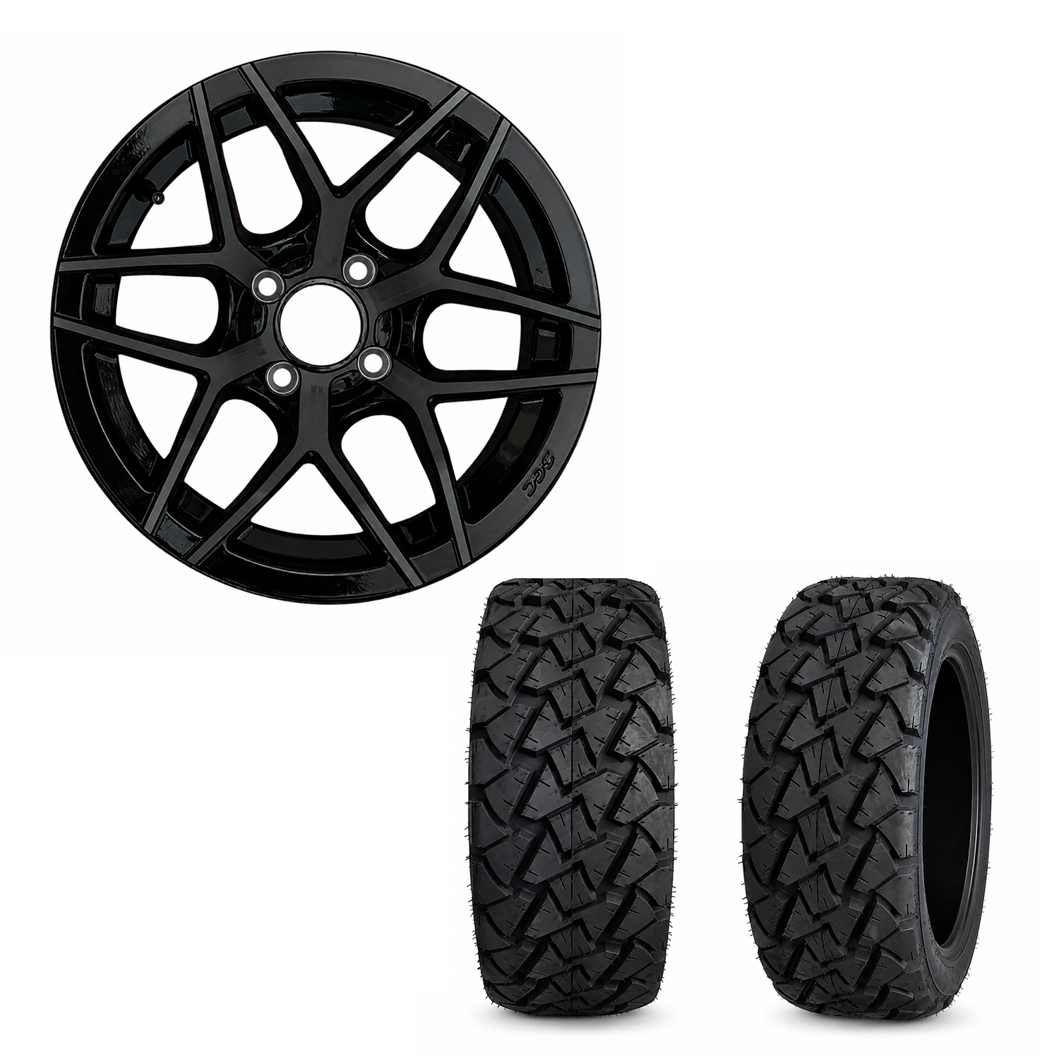 RENO 14" Wheel and 23" Tire Set - APEX RENO Powered