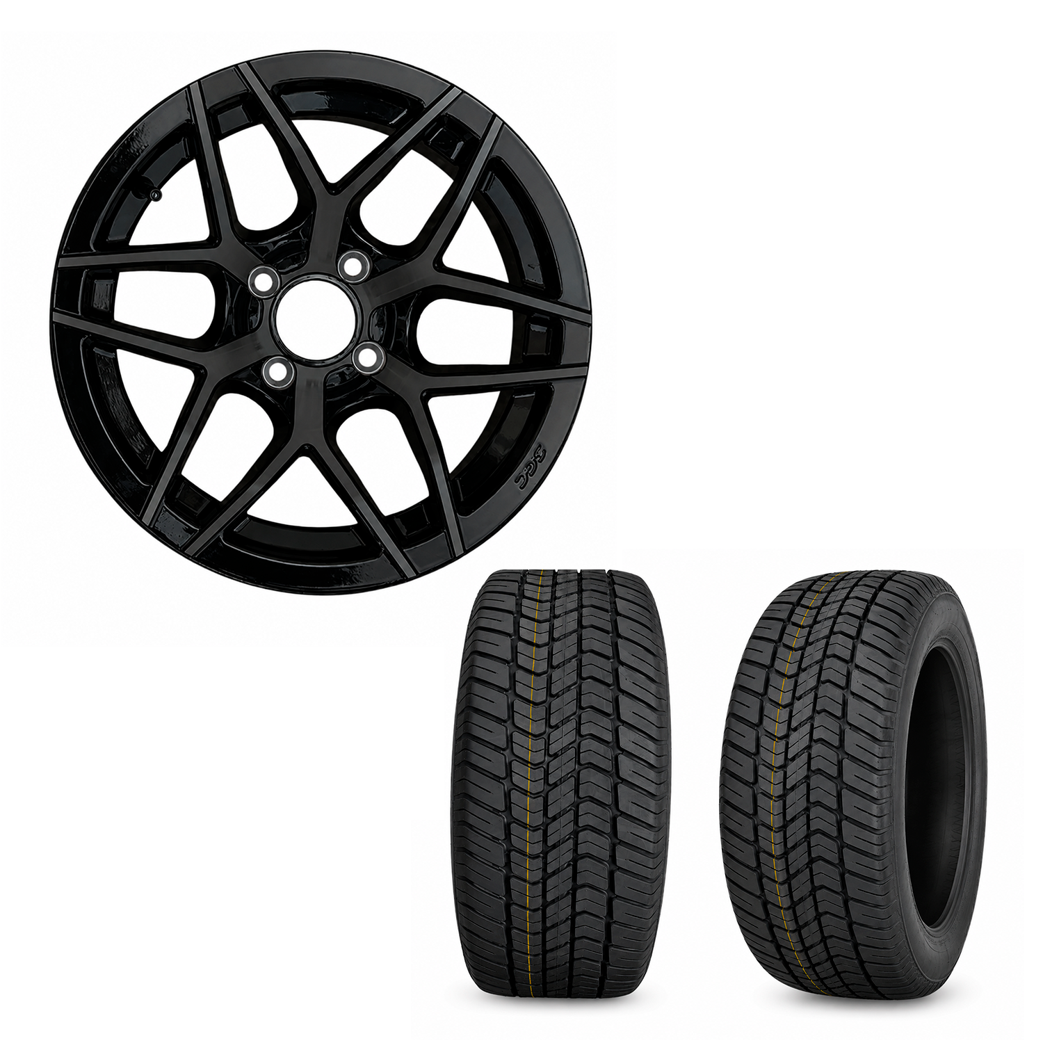 RENO 14" Wheel and 23" Tire Set - APEX RENO Powered