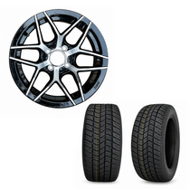 RENO 14" Wheel and 23" Tire Set - APEX RENO Powered