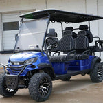Arch EV A6 6-Seater Blue Angled View Left