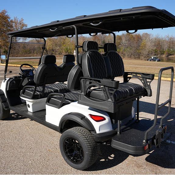 Arch EV A6 6-Seater White Back Seats