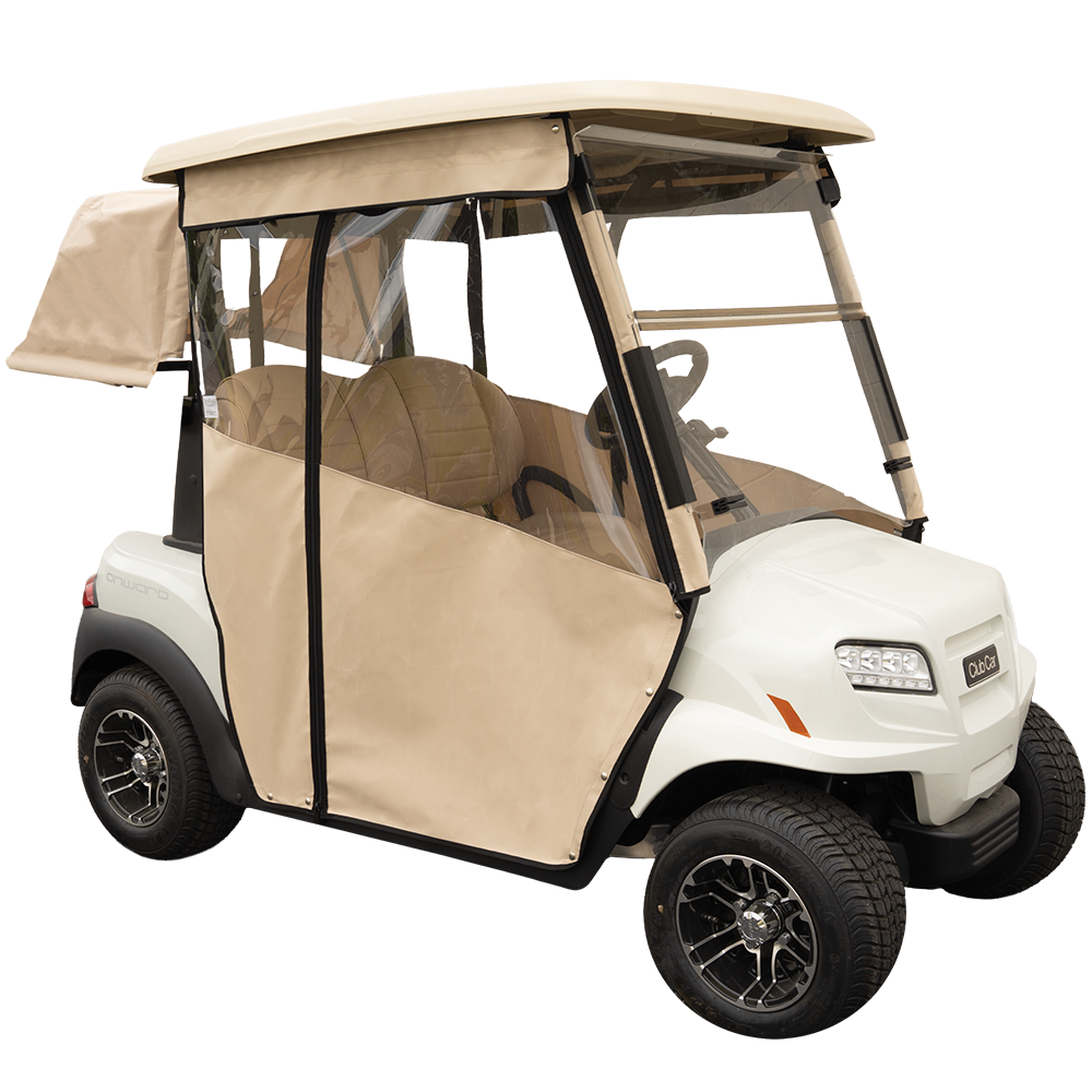 DoorWorks (Sunbrella Canvas) Track-Style Enclosure Cover for Golf Carts