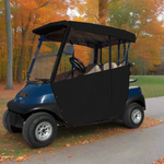 3-Sided Fitted "Over-The-Top" Golf Cart Cover made with Durable Canvas SDA Ace