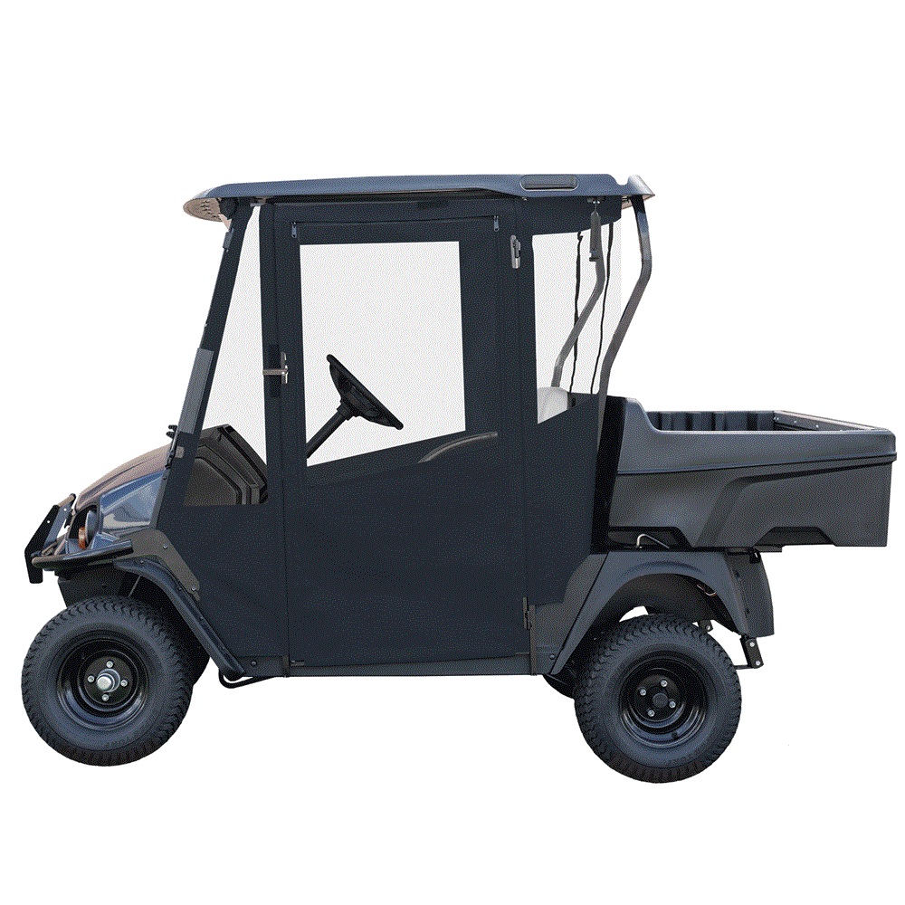 DoorWorks (Sunbrella Canvas) 2-Passenger Hinged Door Enclosure Cover for Golf Carts