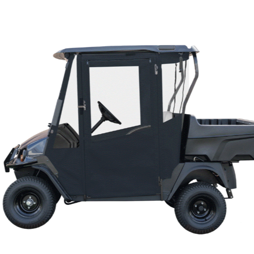 DoorWorks 2 Passenger Hinged Door Enclosure Cover for Golf Carts - Durable Canvas SDA