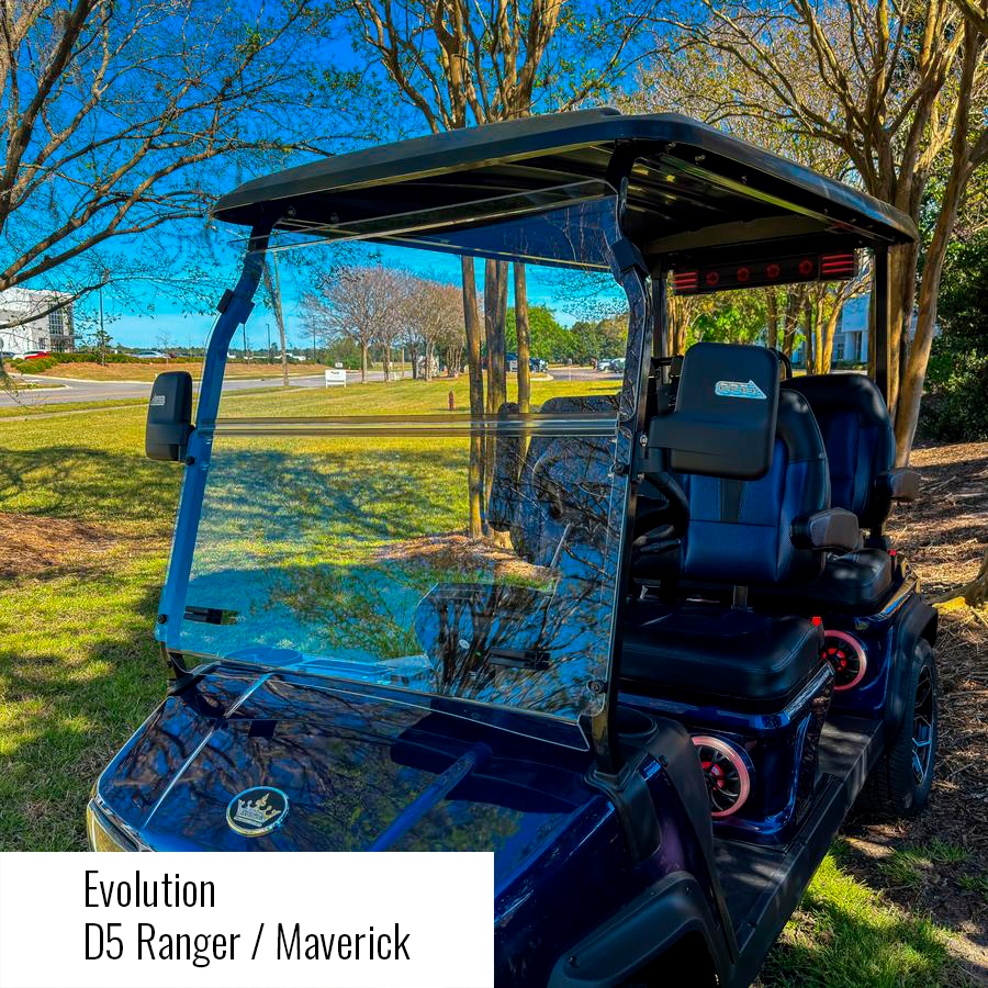 Replacement Golf Cart Windshield - Clear Ace Golf Cart Covers